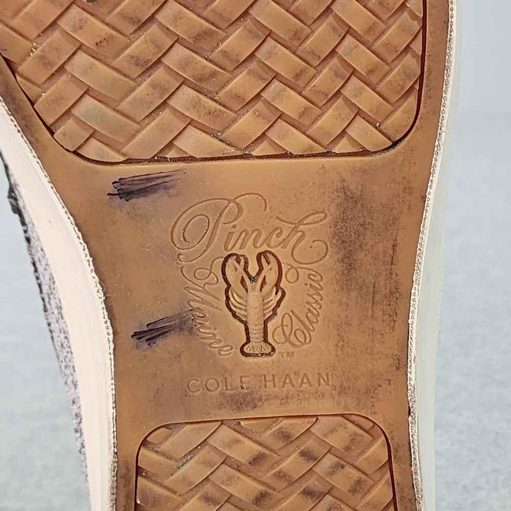 Cole Haan Pinch Maine Classic Shoes Mens Size 11M Gray Grand OS Penny Loafers‎ - Picture 15 of 16